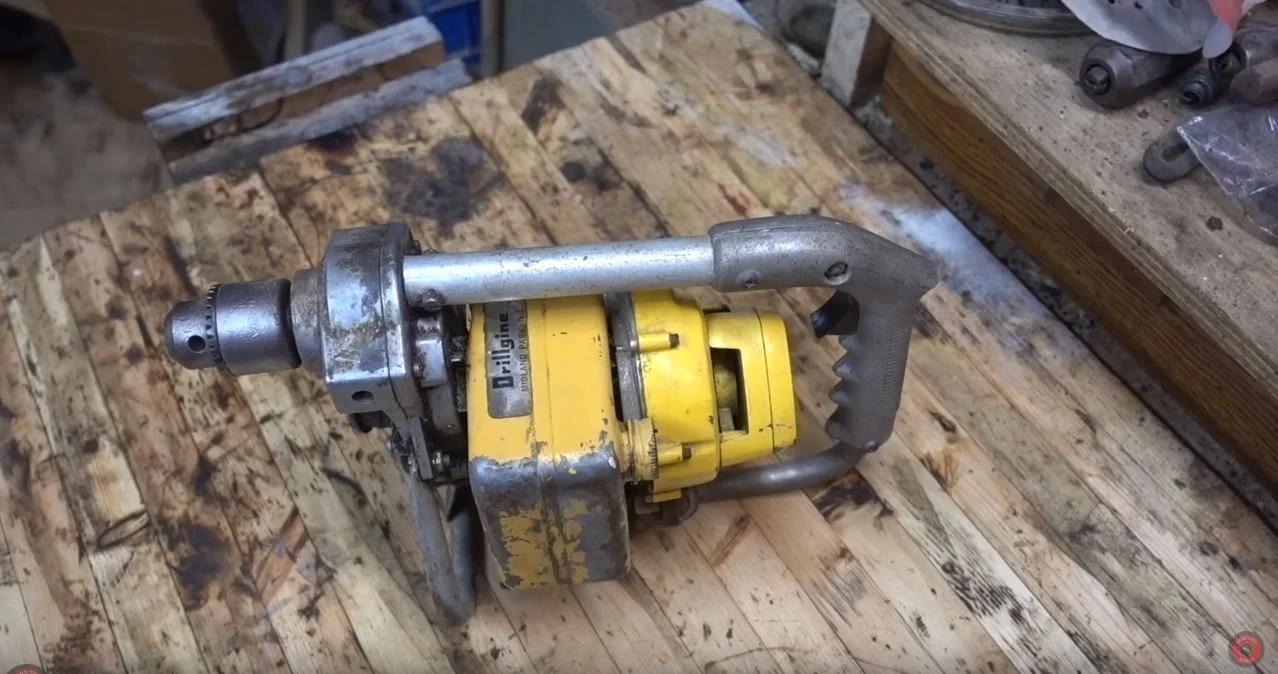 VIDEO Watch a 1960s Era Gas Powered Drill Be Restored